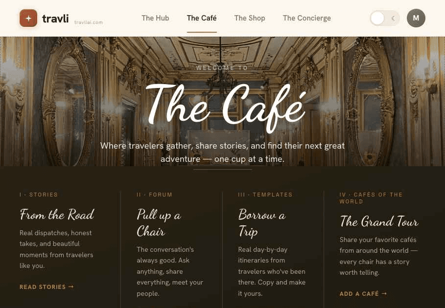 The Café preview